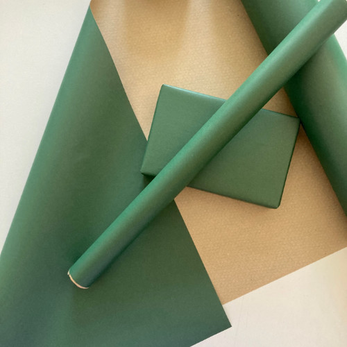Wrapping paper dark - green, 50cm