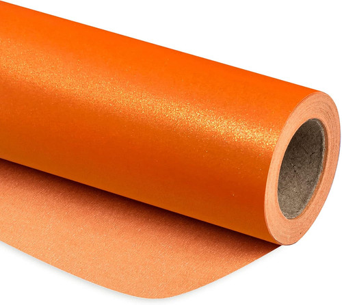 Orange matte wrapping - orange,