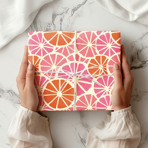 Pink orange citrus - &,