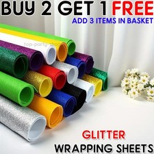 Wrapping Paper Glitter Gift