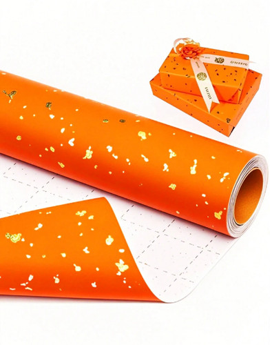 Gift wrap roll - roll, metal