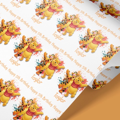 Wrapping paper winnie - wrapping,