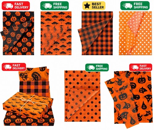 Sheet halloween wrapping - 36-sheet,