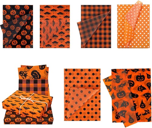 Sheet halloween wrapping - 36-sheet,