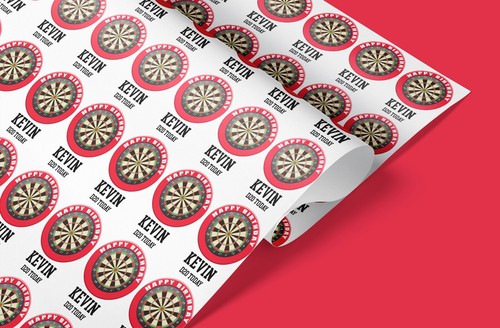 Darts personalised wrapping - darts,