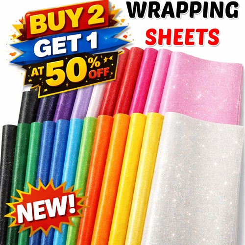 Wrapping paper glitter gift - wrapping,
