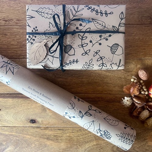 Wrapping paper kraft - kraft, eco