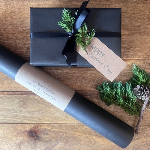 Wrapping paper kraft black - paper,